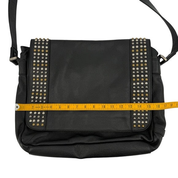 Joe's Jeans Black Crossbody Bag with Gold Studs - Picture 15 of 16